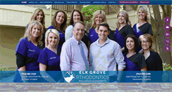 Desktop Screenshot of elkgroveorthodontics.com